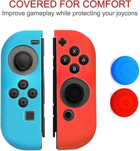 WONDER BAY Switch / Switch OLED Case 17-in-1 Bundle with Carrying Case, Switch Protective Cover, Game Organizer, Screen Protector, Charging Cable and Joy-Con Silicone Sleeves in Saudi Arabia