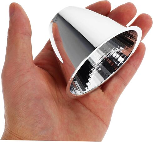 1pcs كوب من مصباح المصباح المعدني لمصباح مصباح LED لإعدادات الإضاءة LED استبدال الظل لأضواء كاشفة يعزز كفاءة الضوء للاستكشاف والتخييم في الهواء الطلق in Kuwait