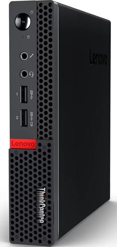 Lenovo ThinkCentre M625 Mini Desktop PC Black (AMD A4-9120C ، 8GB RAM ، 128GB SSD ، AMD RADEON R4 ، AC WiFi ، Bluetooth 4.2 ، 6 USB Ports ، 2 Display Port (DP) ، RJ-45 ، NO OS) (متجددة) in Kuwait