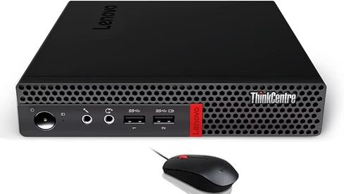 Lenovo ThinkCentre M625 Mini Desktop PC Black (AMD A4-9120C ، 8GB RAM ، 128GB SSD ، AMD RADEON R4 ، AC WiFi ، Bluetooth 4.2 ، 6 USB Ports ، 2 Display Port (DP) ، RJ-45 ، NO OS) (متجددة) in Kuwait