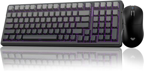Aula Wireless Keyboard و Mouse Combo ، F99 Pro Mechanical Keyboard SC900 Pro Wireless Mouse in Saudi Arabia