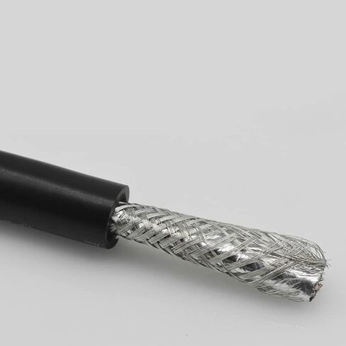 4/5-core 12-26AWG Shielded Wire Anti-Interference Pure Copper RVVP Shielded Wire Control Wire 1-Meter Signal Wire(12 AWG,4 cores) in Kuwait