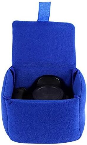 Shockproof Camera Case Insert Bag, Black Camera Bag Small, Camera Padding Insert, Velvet Camera Insert Bag Padded Portable Partition Camera Padded Bag for Protecting Dslr Camera(Black) in Kuwait