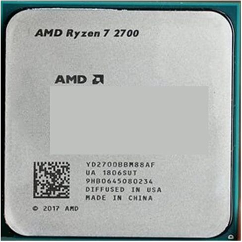 A R 7 2700 R7 2700 3.2 GHz Eight-Core Sixteen-Thread 16M 65W CPU Processor YD2700BBM88AF Socket AM4 in Saudi Arabia