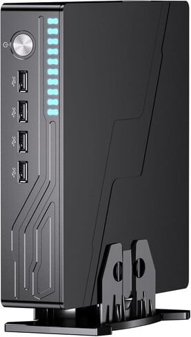 MSECORE MINI GAMING PC مع I9-9900KF (8 النوى ، الحد الأقصى 5.0GHz) ، 64G DDR4 RAM 1T NVME SSD ، RTX3050 6G كمبيوتر سطح المكتب ، Type-C ، 8K ، 1*HDMI ، 1*DP ، WIFI 6 ، Windows 11 Pro in Kuwait