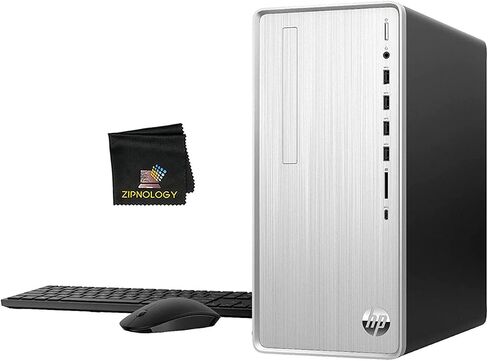 HP Pavilion Desktop PC - AMD Ryzen 7 5700G - 1 TB SSD - 16 GB DDR4 - Windows 11 Home - AMD Radeon Graphics + Zipnology Cleaning Cleaming Backdle - NEW in Saudi Arabia