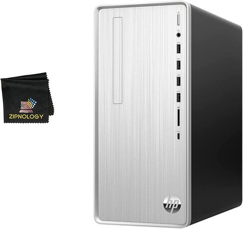 HP Pavilion Desktop PC - AMD Ryzen 7 5700G - 1 TB SSD - 16 GB DDR4 - Windows 11 Home - AMD Radeon Graphics + Zipnology Cleaning Cleaming Backdle - NEW in Saudi Arabia