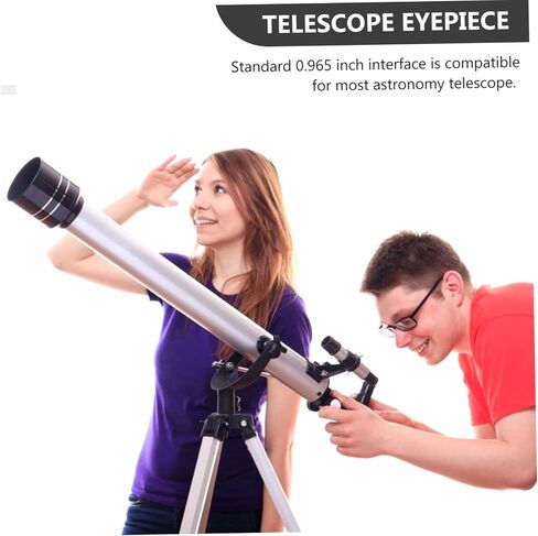 Mikikit Telescope Eyepiece Multi Coated Wide Angle Glass مع جسم ABS للتلسكوبات القياسية لعلم الفلك in Saudi Arabia