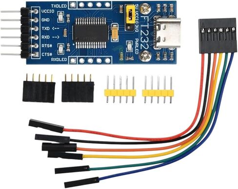 النوع C الإناث إلى المحول التسلسلي FTDI لوحة Mudel Cable 6 Pins 6p Uart Aadpter FT232RL وحدة الاتصال التسلسلية in Kuwait