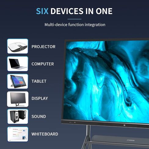 Smart Board Collaboration Hub, JYXOIHUB 55 Inch 4K UHD Digital Electronic Whiteboard Built in Dual OS for Classroom and Business, Touch Screen Interactive Smart Whiteboard (Board Only) in Kuwait