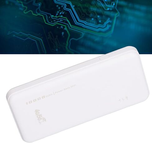 Generic 4G LTE WiFi Mobile Hotspot, USA & International WiFi Travel Router, Portable WiFi Hot Spot Device, Pocket WiFi with 10000mAh Battery, Sim Card Slot, Genericsm4do52rua in Saudi Arabia