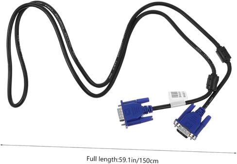 Artibetter 2pcs VGA كابل لجهاز الكمبيوتر المحمول مراقبة شاشة الشاشة مادة PE in Kuwait