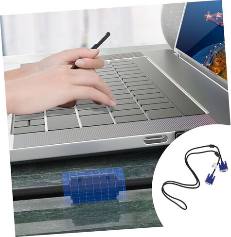 Artibetter 2pcs VGA كابل لجهاز الكمبيوتر المحمول مراقبة شاشة الشاشة مادة PE in Kuwait