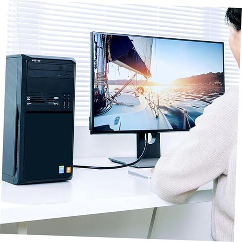 Artibetter 2pcs VGA كابل لجهاز الكمبيوتر المحمول مراقبة شاشة الشاشة مادة PE in Kuwait