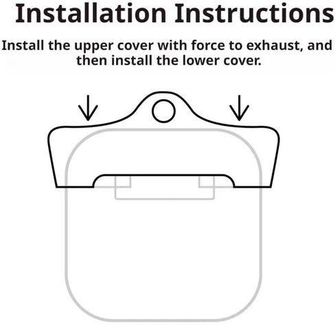 حقيبة أذن هالوين بالتنقيط - التصميم الأصلي للموسيقى بالتنقيط المصمم لـ AirPods Pro 1/2 ، غطاء واقي من السيليكون السائل الشفافية الناعمة المضاد للرياح (شريحة زرقاء) in Kuwait