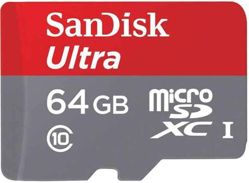 SDSQUAB-064G-GN6MN- 64GB Sandisk Ultra MicroSDXC Class 10 in Saudi Arabia