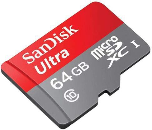 SDSQUAB-064G-GN6MN- 64GB Sandisk Ultra MicroSDXC Class 10 in Saudi Arabia