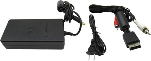 Power Supply and AV Cable for Original Playstation 2 System PS2 in Saudi Arabia