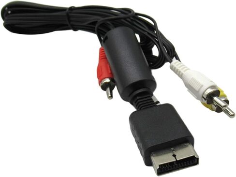 مزود طاقة محول AC 8.5V SCPH-70100 +AV كابل ل PS2 PS2 Slim PlayStation 2 PS2 in Saudi Arabia