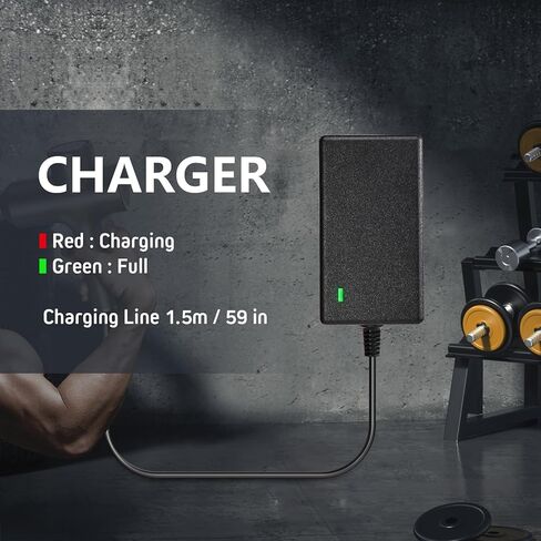 25.2V-1A AC/DC محول طاقة مسدس التدليك ، مناسب لـ Fitpulse ، Chirogun ، Darkiron ، Kamu Massage Puns ، إلخ. in Saudi Arabia