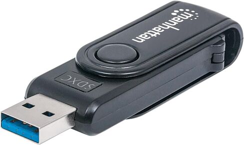 مانهاتن ميني ميني القارئ/الكاتب متعدد البطاقات ، SuperSpeed ​​USB 3.0 ، قارئ وكاتب بطاقات خارجي ، 24 في 1 ، الهاتف المحمول in Saudi Arabia
