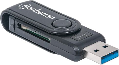 مانهاتن ميني ميني القارئ/الكاتب متعدد البطاقات ، SuperSpeed ​​USB 3.0 ، قارئ وكاتب بطاقات خارجي ، 24 في 1 ، الهاتف المحمول in Saudi Arabia