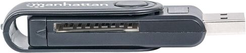 مانهاتن ميني ميني القارئ/الكاتب متعدد البطاقات ، SuperSpeed ​​USB 3.0 ، قارئ وكاتب بطاقات خارجي ، 24 في 1 ، الهاتف المحمول in Saudi Arabia
