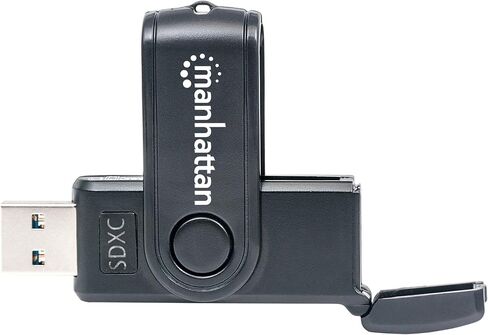 مانهاتن ميني ميني القارئ/الكاتب متعدد البطاقات ، SuperSpeed ​​USB 3.0 ، قارئ وكاتب بطاقات خارجي ، 24 في 1 ، الهاتف المحمول in Saudi Arabia