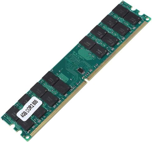 Zopsc DDR2 4GB 800MHz Memory Module for CPU Stable Fast Data 240PIN for High Anti-Interference and Antistatic for Desktop Computer, Plug and Play in Saudi Arabia