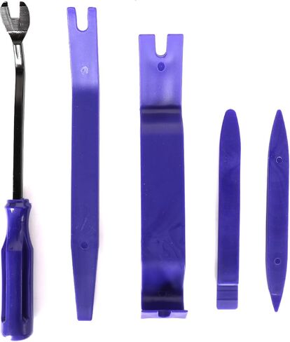 Auto Trim Removal Tool Kit 5PCS Non Scratch Pry Tool for Door Panel Dash Stereo Removal in Saudi Arabia