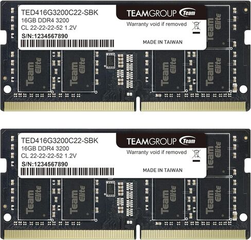 TeamGroup mp33 1tb tlc nvme pcie gen3x4 m.2 2280 ssd read/اكتب 1،800/1،500 mb/s tm8fp6001t0c101 bundle with elite sodimm ddr4 32gb kit (2x16gb) in Saudi Arabia