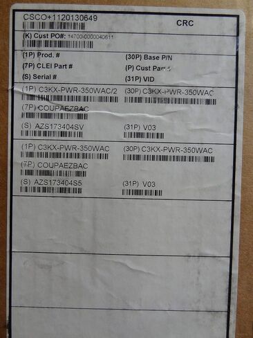Cisco WS-C3750x-24S-S Catalyst 3750x 24 Port Gigabit SFP Switch in Saudi Arabia