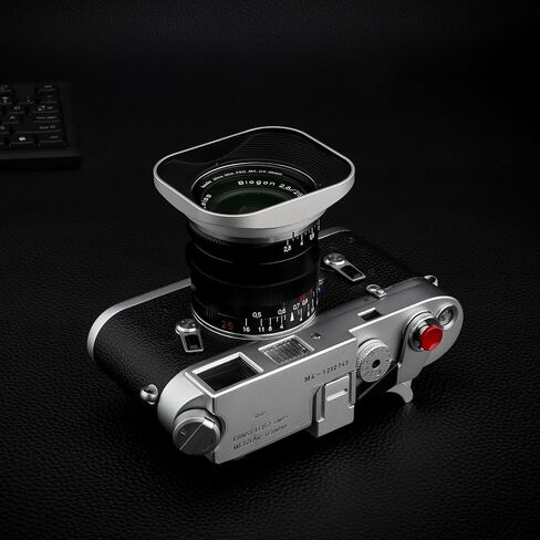 Haoge LH-ZV03P Lens Hood for Carl Zeiss Distagon T 2.8/21 21mm f2.8 ZM, C Biogon T 4.5/21 21mm f4.5 ZM, 2.8/25 25mm f 2.8 ZM, 2.8/28 28mm f2.8 ZM, C Sonnar T 1.5/50 50mm f1.5 ZM Hollow Out Designed in Saudi Arabia