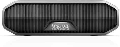 SanDisk Professional 24TB Desktop Hard Drive (Fast Backups, 280MB/s Read/Write Speed, USB-C, Mechanical Hard Disk) in Saudi Arabia