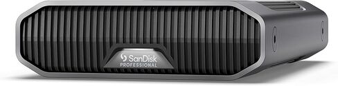 SanDisk Professional 24TB Desktop Hard Drive (Fast Backups, 280MB/s Read/Write Speed, USB-C, Mechanical Hard Disk) in Saudi Arabia