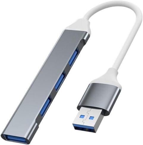 STYPE-C HUB PORTING: Expander USB Port-Type-C 3.0 HUB USB Dongle Multiport للكمبيوتر المحمول (4-PORT) in Saudi Arabia