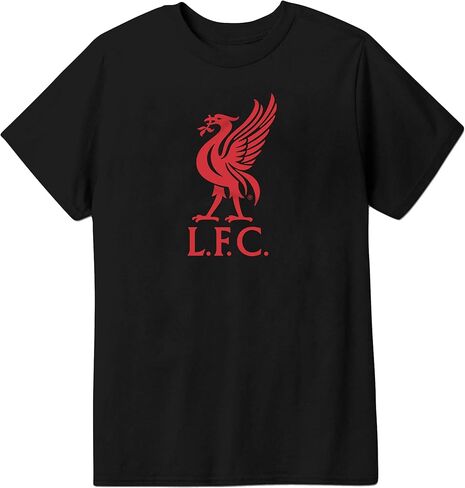 Icon Sports Boys Logo Short Sleeve T-Shirt UEFA Champions League Soccer Juventus, Black, Youth X-Large in Saudi Arabia