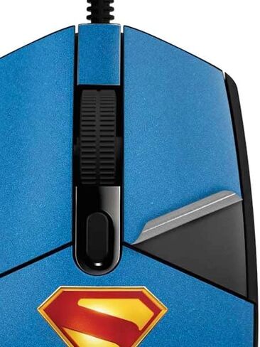 Skinit Secal Skin Other Gonting متوافق مع G203 Prodigy RGB Wired Gaming Mouse - Superman 2025 Classic Superman Shield Design in Kuwait