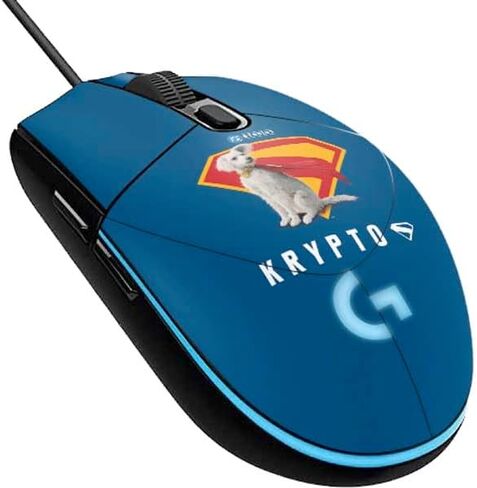 Skinit Secal Skin Other Gonting متوافق مع G203 Prodigy RGB Wired Gaming Mouse - Superman 2025 Classic Superman Shield Design in Kuwait