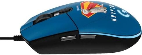 Skinit Secal Skin Other Gonting متوافق مع G203 Prodigy RGB Wired Gaming Mouse - Superman 2025 Classic Superman Shield Design in Kuwait