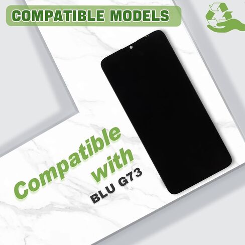 شاشة شاشة LCD جديدة متوافقة مع Blu G73 [6.8 "] استبدال مجموعة أرقام شاشة اللمس مع مجموعة أدوات الإصلاح المطورة in Saudi Arabia