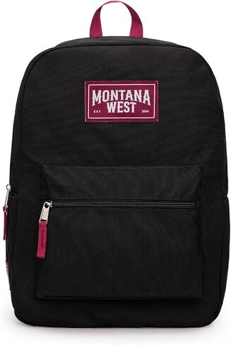 Montana West 2 PCS حقائب الظهر اليومية للنساء رجال خفيفة الوزن الكلية حقيبة الكتب الكتب الظهر غير الرسمية على الظهر للتنقل والسفر in Saudi Arabia