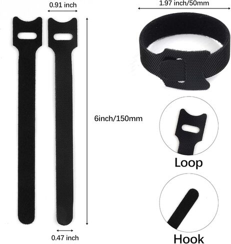 100PCS 6 Inch Cable Ties in Saudi Arabia