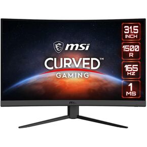MSI Optix G32C4W 32" FHD Curved Gaming Monitor, 1500R, IPS, 165Hz, 1ms, Wide View, Black, 32" (Refurbished) in Kuwait