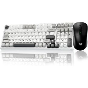 AULA Wireless Keyboard and Mouse Combo, F99 Mechanical Keyboard SC680 Wireless Mouse in Kuwait