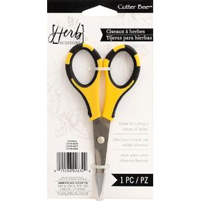 EK Success Cutter Bee Herb Scissors 4 pack, Black Yellow, Scissors For Crafting All Purpose Scissors Bulk Scissors For Office Scissors For Kids Scissors Multipack Scissors For Crafts Crafting Scissors in Kuwait