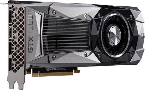 PNY GeForce GTX 1080 TI 11GB Founders Edition (VCGGTX1080T11PB-FE) بطاقات رسومية in Kuwait