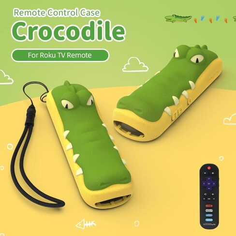 Remote Case for Roku Smart TV RC280 RC282 URC280J XRC280J Remote Control Universal Replacement Lightweight Silicone Case Cover Sleeve Skin with Lanyard for Roku TV Remote in Saudi Arabia