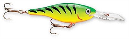 Rapala Shad Rap Rattlin 'تعليق 05 إغراء الصيد ، 2 بوصة ، Firetiger in Saudi Arabia