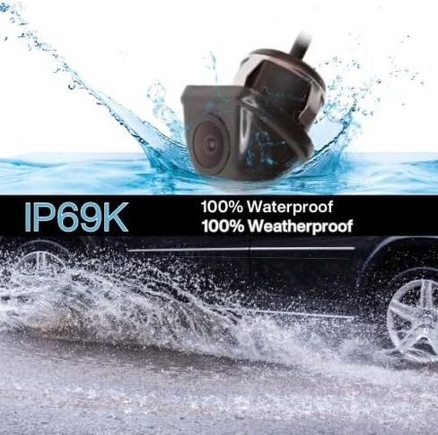OEM Integrated Backup Camera System for 2013-2014 Mazda 3 - Factory Screen Compatible Reverse Camera Kit with Harness in Saudi Arabia
